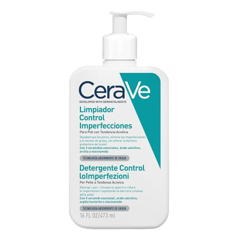 CERAVE ACNE CLEANSER 16 OZ CERAVE ACNE CLEANSER 16 OZ