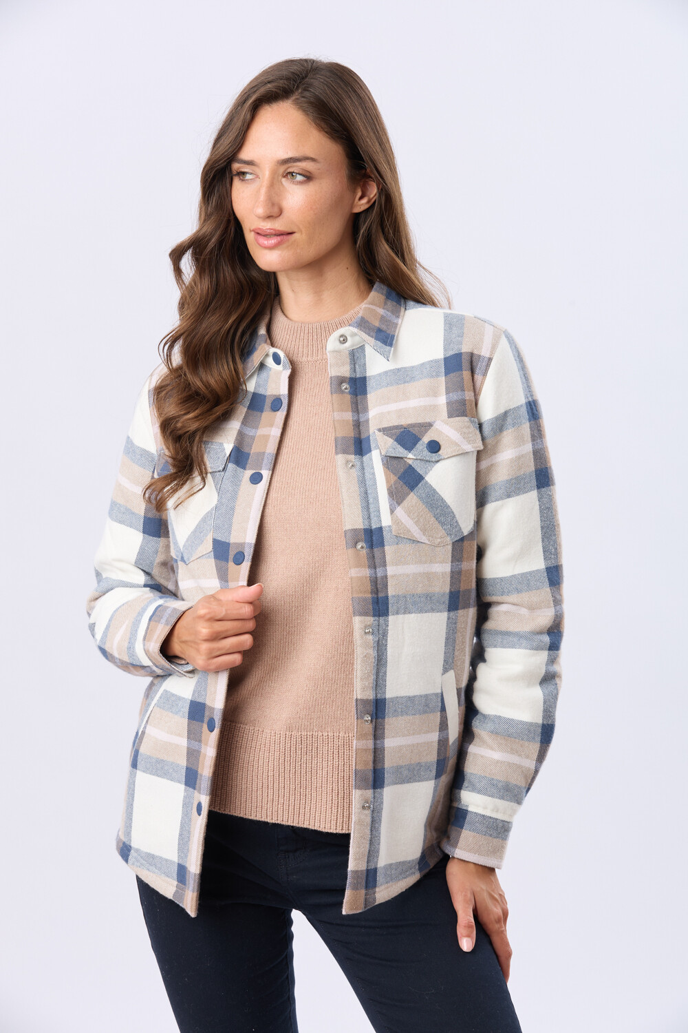 CAMPERA DE VIYELA Azul
