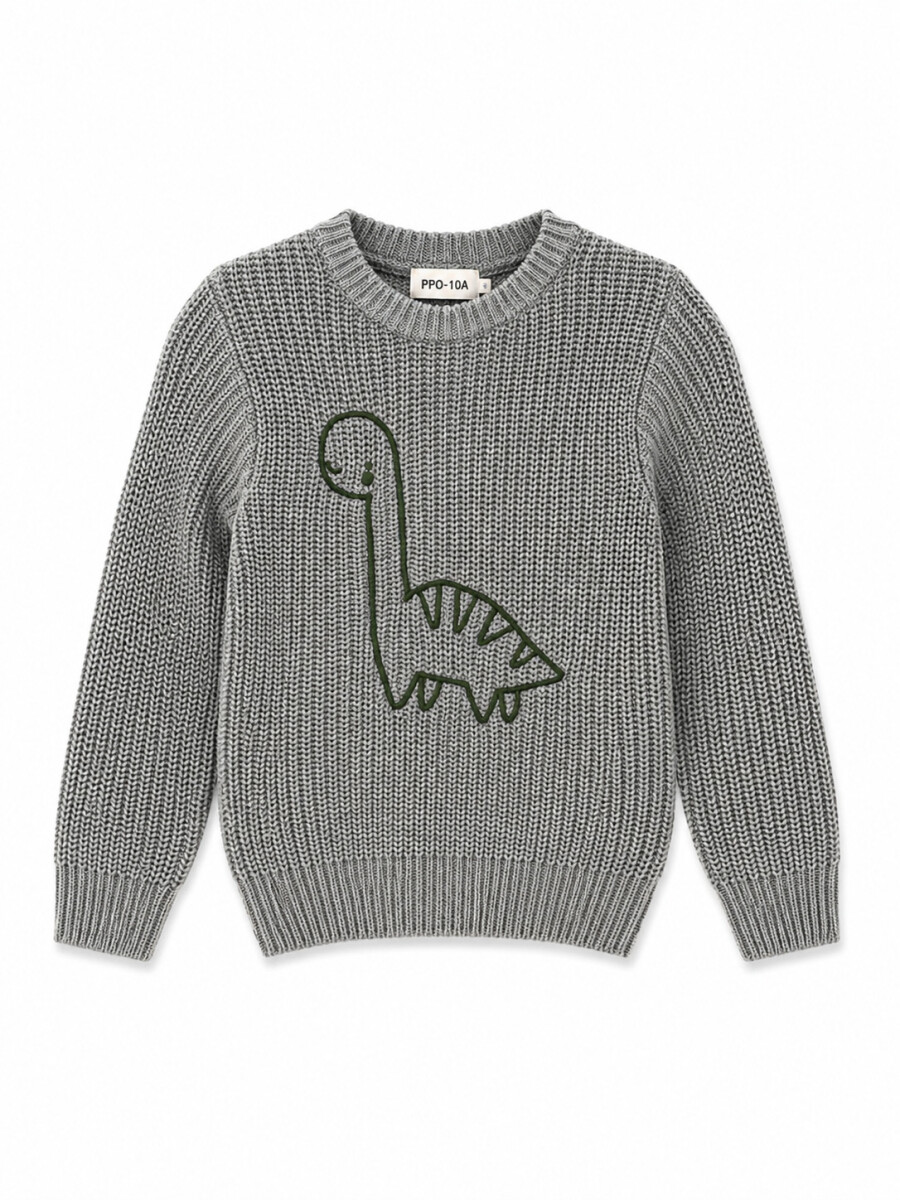 SWEATER NEW OTIS - GRIS MELANGE M 