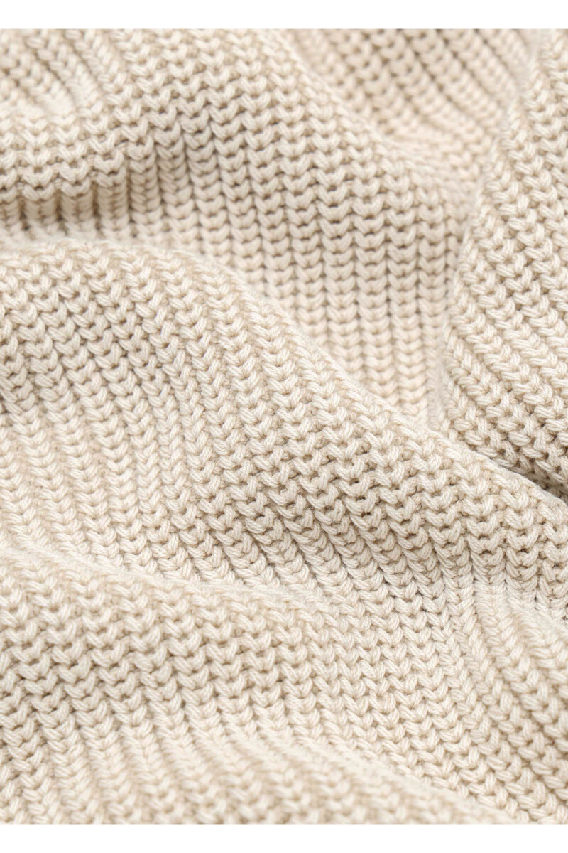 Sweater Medio Cierre Arrow BEIGE