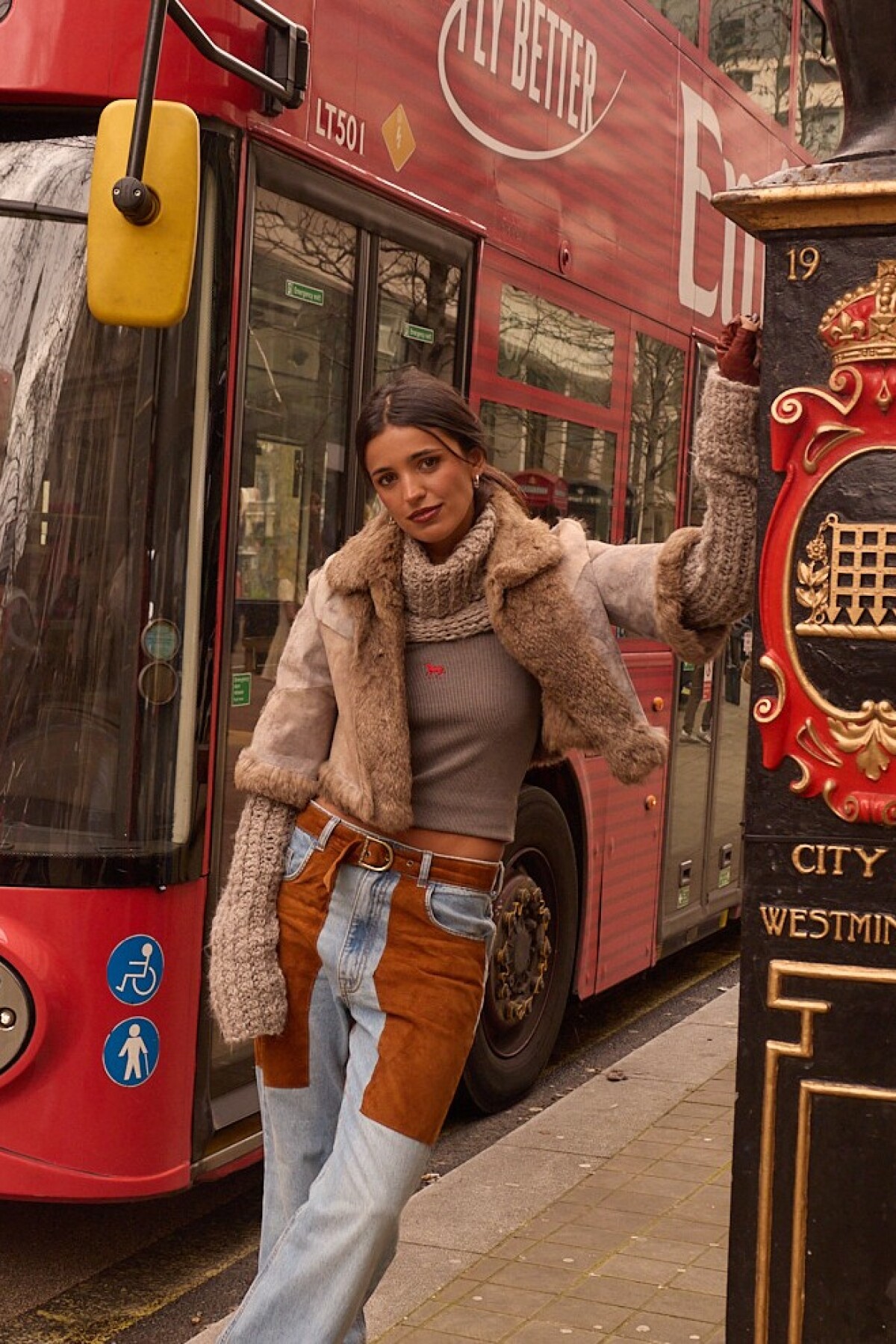 Horsy T Shirt Gris / Negro