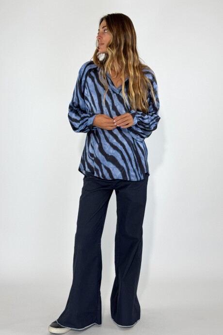 BLUSA QUEEN Azul