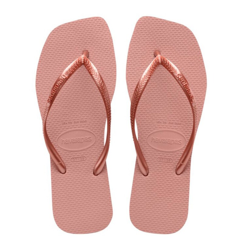 Sandalias de Mujer Havaianas Slime Square Rosado