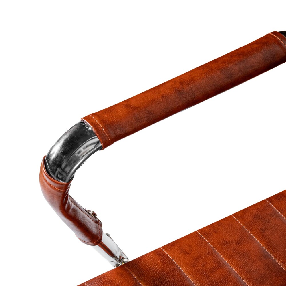 ASIENTO DE OFICINA PU MARRON D-101/HY-529