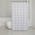 Cortina de Home Class con Argollas 180 x 180 cm 19702 GEOMETRICO GRIS
