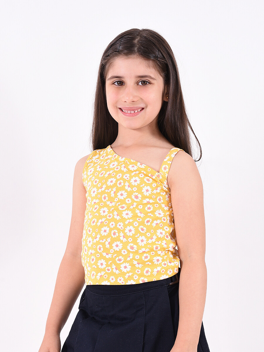 MUSCULOSA EVA - AMARILLO 