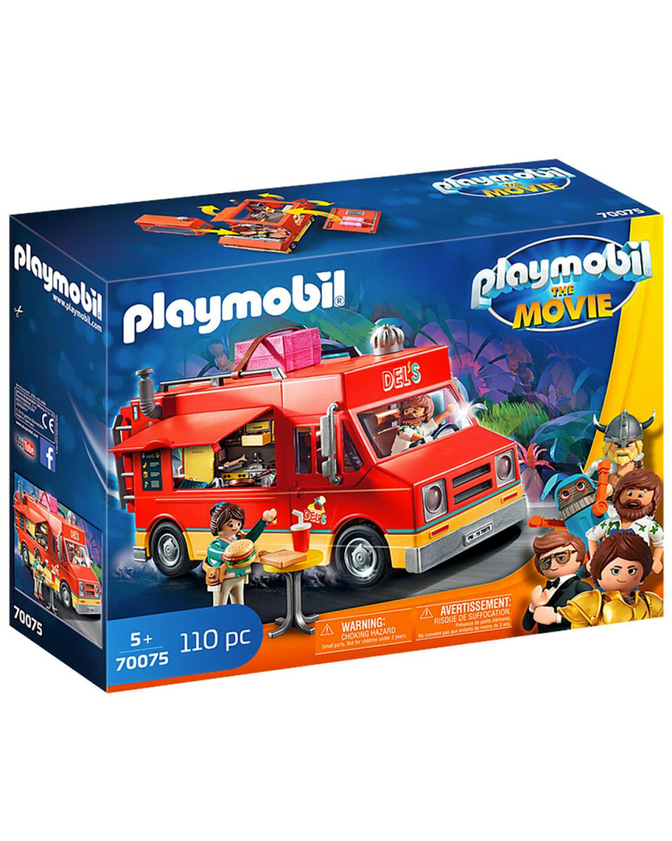 Playmobil The Movie Food Truck Del 110 piezas 