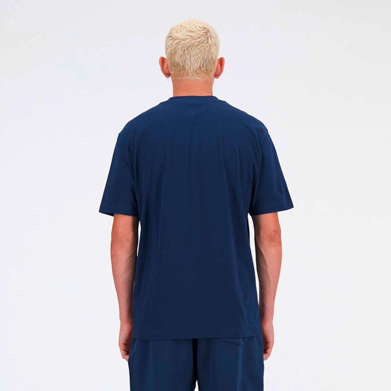Camiseta Small Logo de Hombre Azul