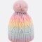 Gorro De Lana PomPom Rosa