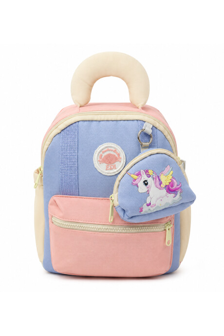 Mochila infantil con monedero Lila
