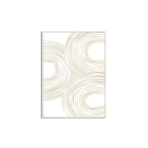 CUADRO CANVAS 30x40cm MARCO FIGURAS BEIGE 1 CUADRO CANVAS 30x40cm MARCO FIGURAS BEIGE 1