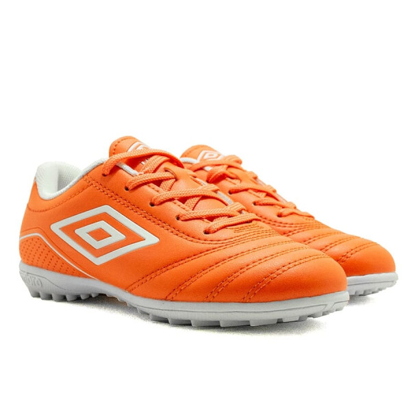 Championes Umbro de Fútbol 5 Classico II de Niños - 20206074 Naranja-blanco
