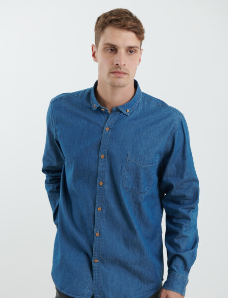 012614 CAMISA HARRY Azul