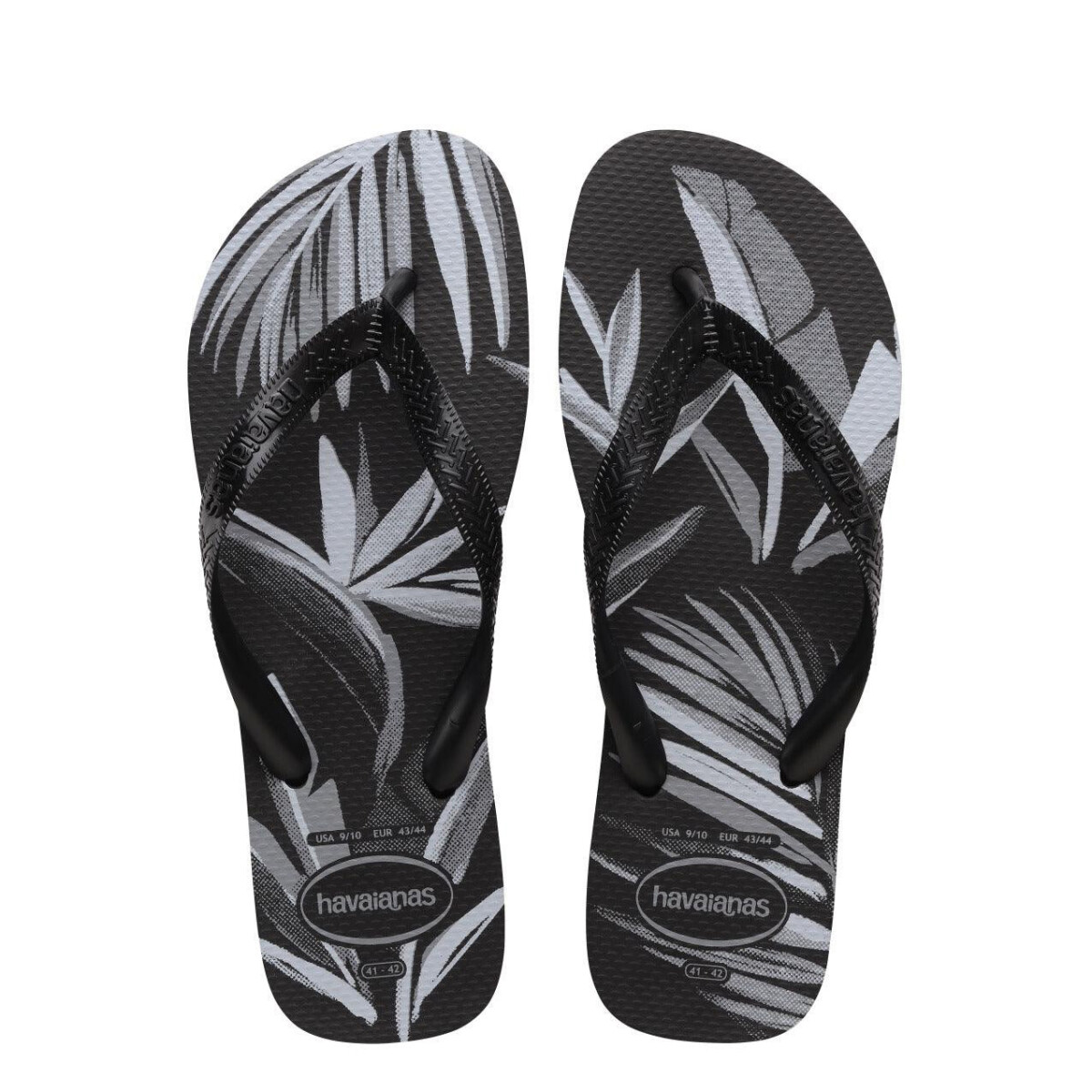 Sandalias de Hombre Havaianas Havaiana Aloha Havaianas - Negro - Gris 