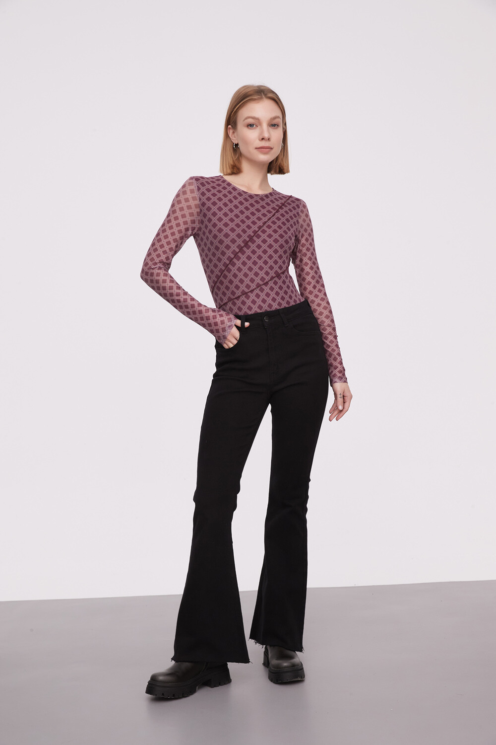 Pantalon Portu Negro
