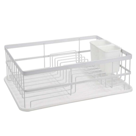 Escurridor Ac Bandeja/Cubiertera 40X30X14Cm Blanco