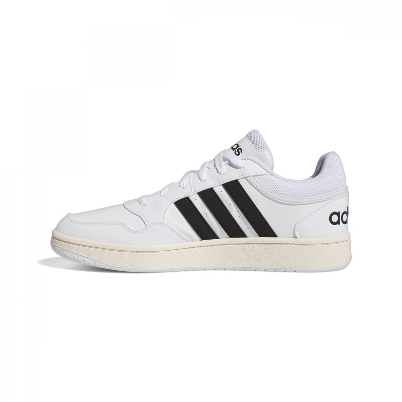 Championes Hoops 3.0 Bajo Classic Vintage de Hombre Blanco