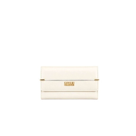Billetera Coveri Corta Beige