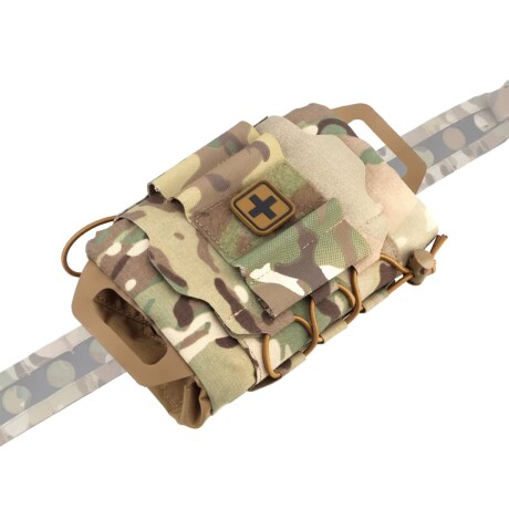 Pouch botiquín táctico de despliegue rápido Multicam