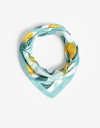 Pañuelos Raso Estampados Varios Pañuelo Raso Estampado - Amarillo Medio