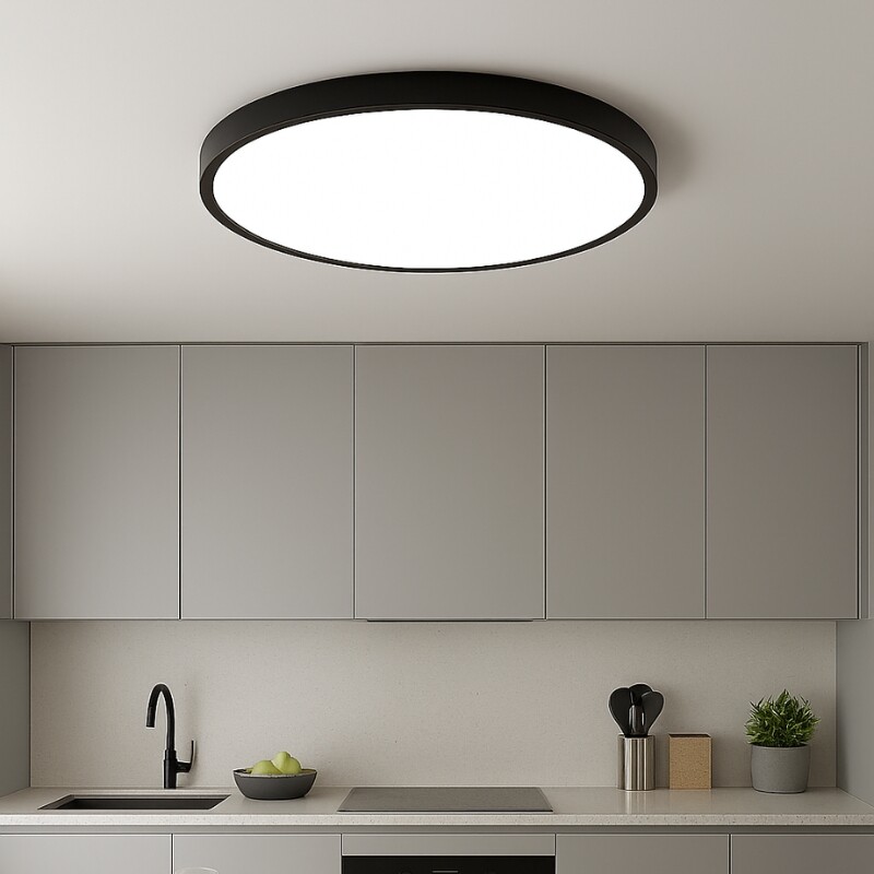 PLAFON LED GRANT BIG CCT - BLANCO Plafón LED Grant BIG CCT Negro