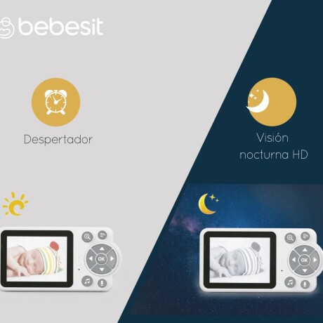 Baby Call Smart Guard 2.0 Video Monitor con Cámara Bebesit Baby Call Smart Guard 2.0 Video Monitor con Cámara Bebesit