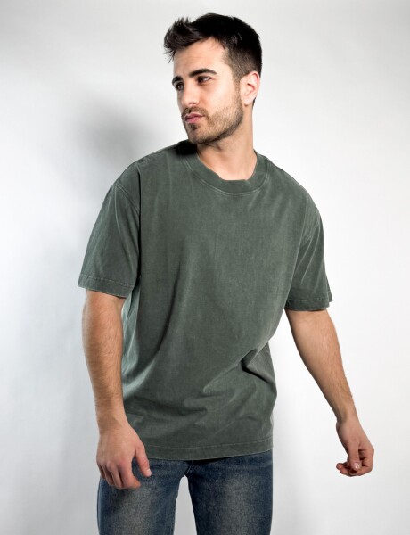Remera oversize Brito Verde