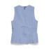 VMANN EMB SL TOP WVN Brunnera Blue