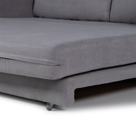 Sofá Cama Niki - Tela Microfibra 9903 (Soft Gris)