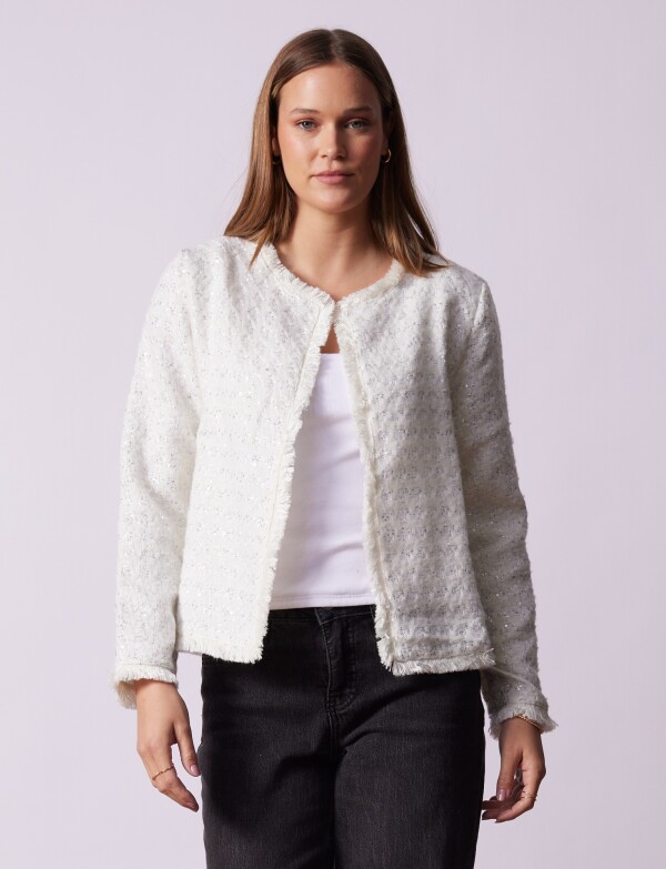 Chaqueta Boucle CRUDO