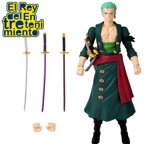 Figura Original Anime Heroes One Piece Articulada Roronoa Zoro