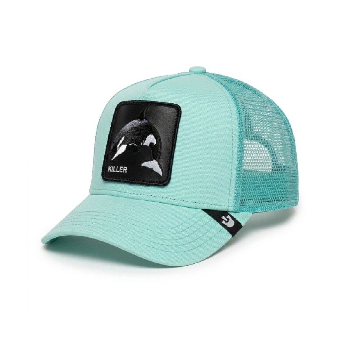 Gorra Goorin Bros Trucker Baseball - The Killer Orca - Verde Agua 