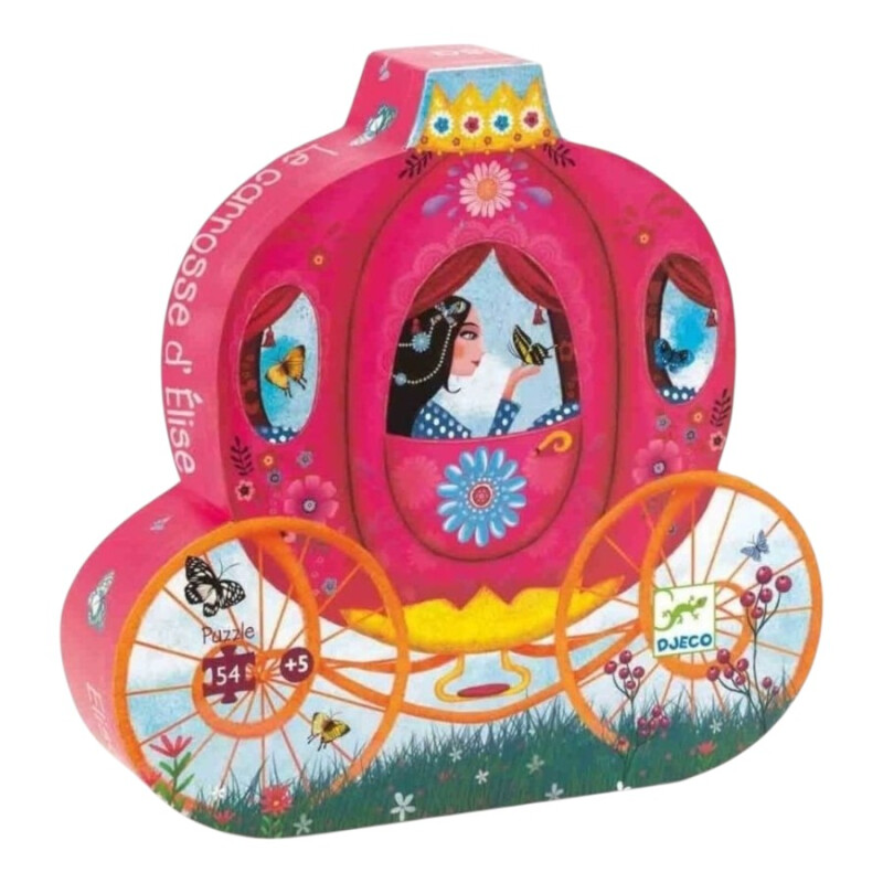 Puzzle Silueta El Carruaje de Elise Djeco Puzzle Silueta El Carruaje de Elise Djeco