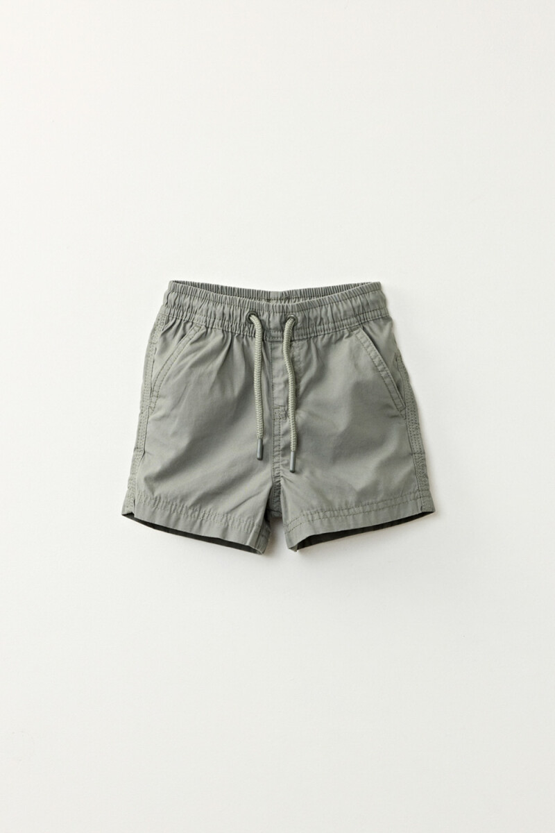 Short de baño algodón Verde