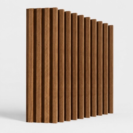 Set x10 Panel ranurado WPC 290x16cm MARRON OSCURO
