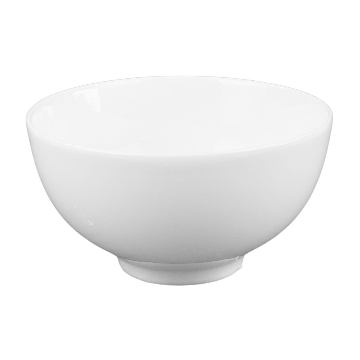 Bowl de ceramica blanco liso 