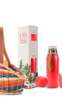 KIT MATERO LAOS ROJO C/MULTICOLOR
