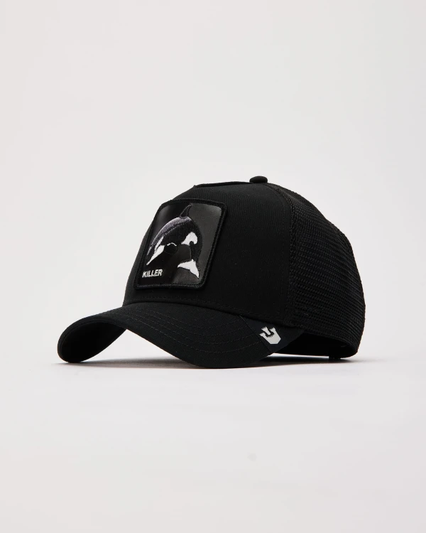 Gorra Goorin Bros Trucker Baseball - The Killer Orca Negro