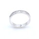 Anillo en oro 18k blanco Atlas Tiffany & co Italy Anillo en oro 18k blanco Atlas Tiffany & co Italy