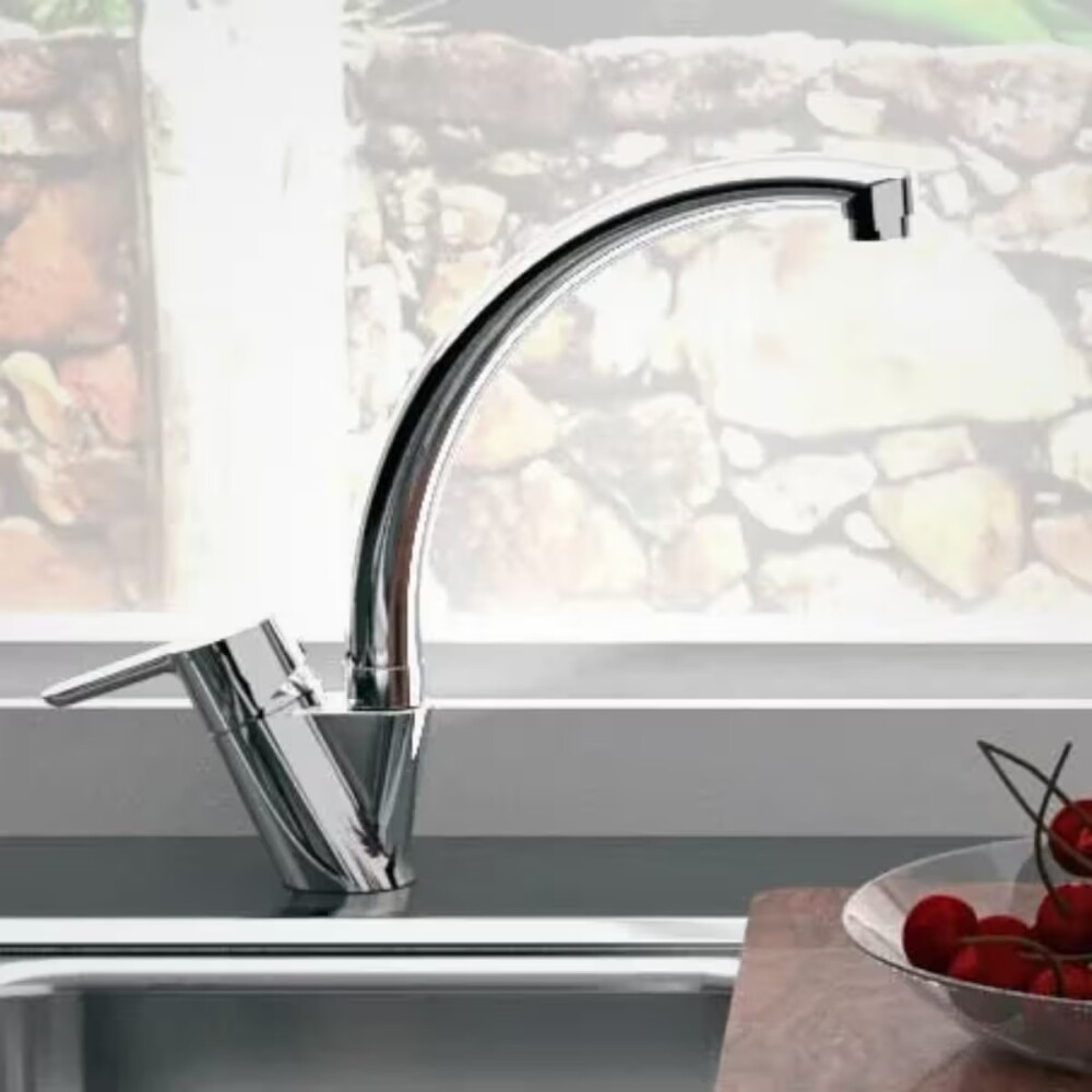 Grifería de cocina Monocomando de mesada Puelo Cromo Grifería De Cocina Monocomando De Mesada Puelo Cromo