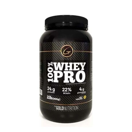 100% Whey Pro 2lb Gold Nutrition Vainilla