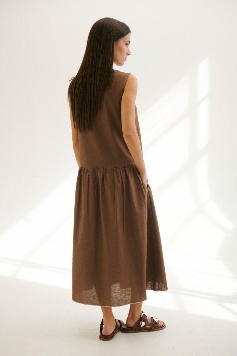 VESTIDO HOLLY CAFFE