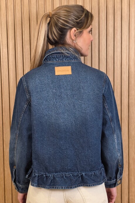 Sobrecamisa Rufina Denim Azul