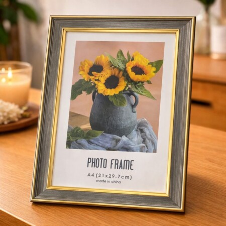 PORTA RETRATOS GOLD LINE 23X33CM PORTA RETRATOS GOLD LINE 23X33CM