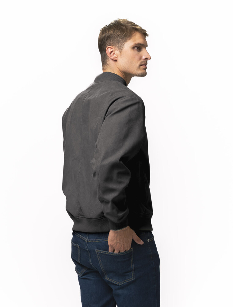 Campera Gamuza St CROSE Negro