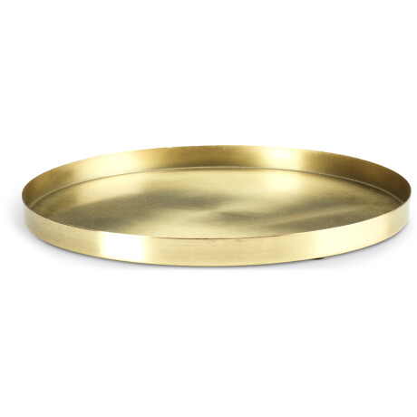 Bandeja Decorativa Frits Ø30Xa2Cm Amarillo