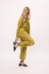 Pantalón Cannes Lima y Dorado