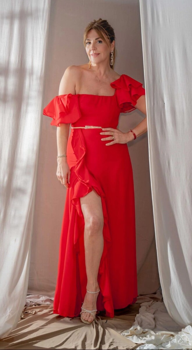 Vestido Esplendida - Rojo 