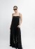 Vestido Filomena Negro Flores