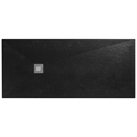 PLATO DE DUCHA 80X100 PLATO RESINA MARMOL NEGRO NEGRO